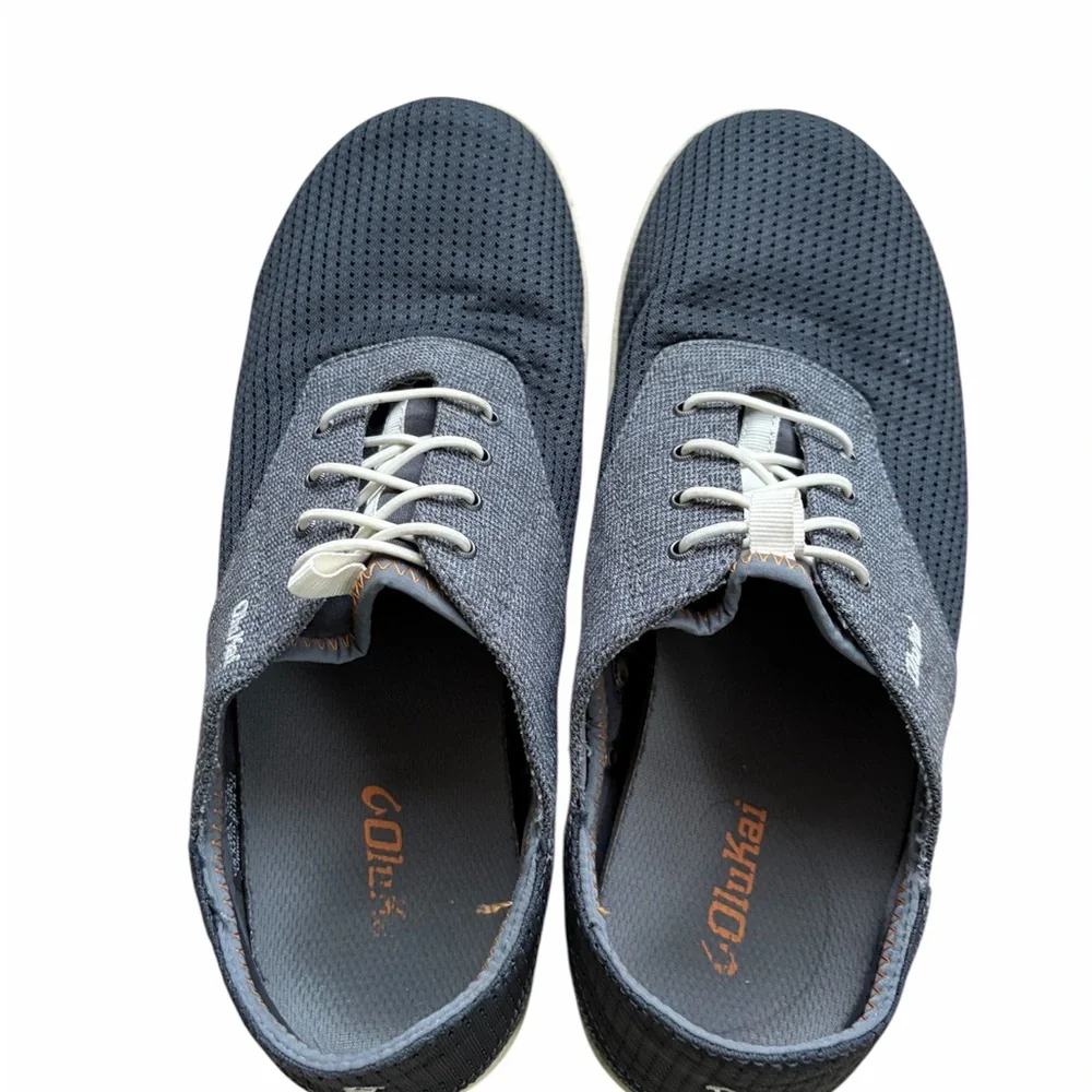 OluKai Nohea‎ Moku Men's Two-Tone Gray Sneakers Sz 10